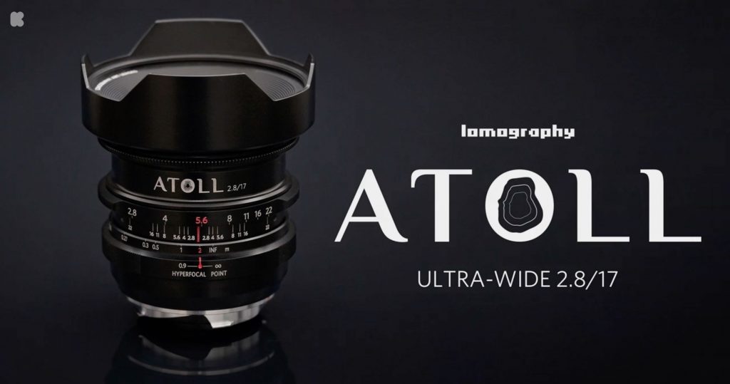 Lomography Atoll Ultra-Wide 2.8/17 Art Lens