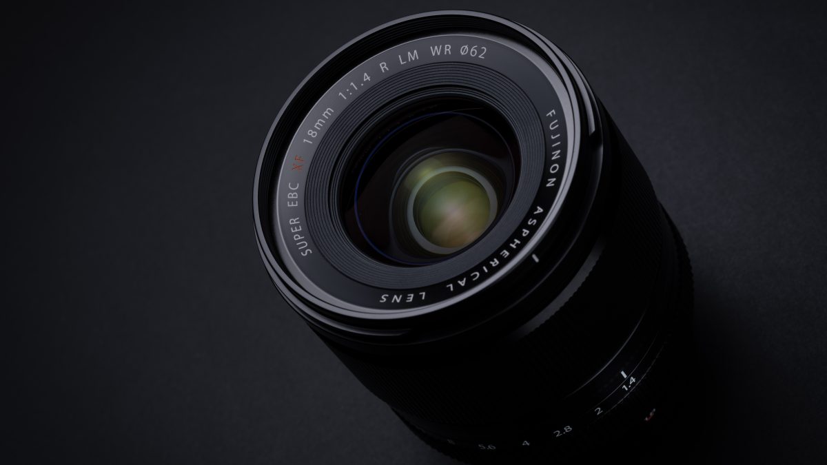 Fujifilm annonce l’objectif XF 18mm F1.4 R LM WR